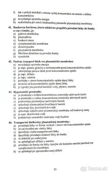 Podklady na prijímačky na medicínu Košice - 4