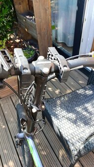Predám skladací hliníkový bicykel 20" - 4