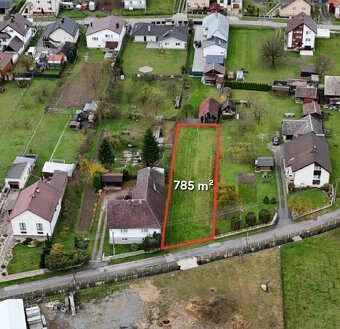 Na predaj stavebný pozemok 785 m² – Komárov - 4