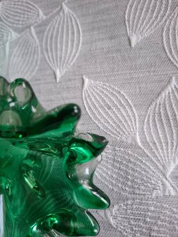 hutné sklo,váza ,popolník - 4