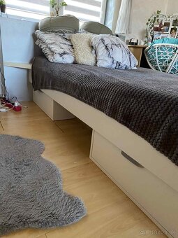 Posteľ 120/200 pre študentov ,masív - 4