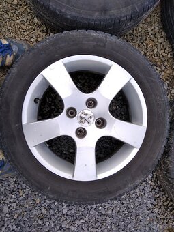 R16 originál PEUGEOT 207 rozteč 4x108 ET 27 - 4