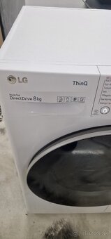 LG ThinQ 8kg práčka - 4