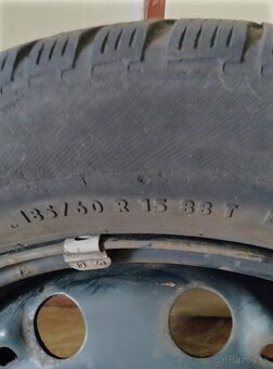letné pneu 185/60 R15 84H+obuté zimné - 4
