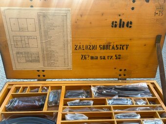 Súprava záložných súčiastok 1/100 Sa 58 pre 100ks samopalu - 4