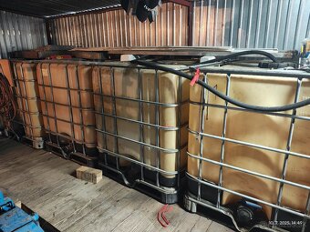 Predám výdajnu stanicu na NAFTU s IBC nádržami - 4