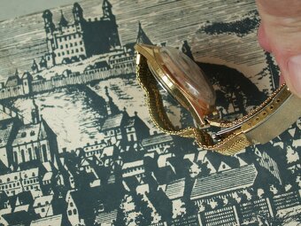 Hodinky Prim pozlátené funkčné. - 4