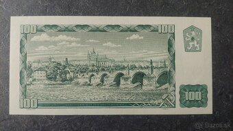100 Kčs 1961 + SK kolok, stav N - 4