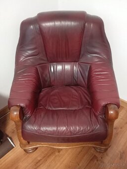 Kožená sedačka - 4