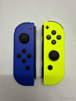 Nintendo Joy-Con Pair Blue / Neon Yellow - 4