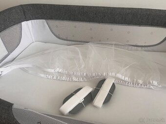 Postielka Momi smart bed 4 v 1 siva - 4