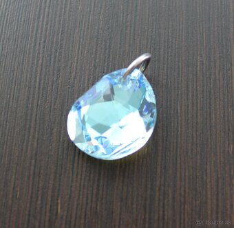 Prívesok Swarovski s úchytkou striebro 925 - 4