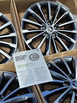 ✅ 5x112 r18 Kodiaq Karog nove disky original balenie - 4