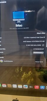 Apple IMac 21.5 i5 Cpu 12gb ram 500gb hdd macos 14.7.5 - 4