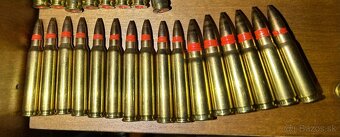 Školné náboje 223Rem 5,56x45 9mm Luger 7,62x39 40SW - 4