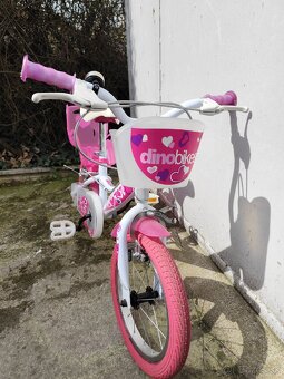 Dievčenský bicykel Dino bike 14" - 4