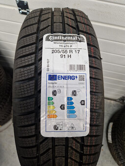 5x112 r17 kolesa disky škoda octavia 4 alu 17 205 55 č rafky - 4