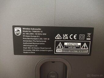 Soundbar Phillips tab 6309 - 4