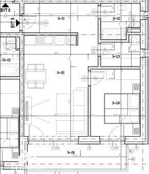 2 izbový byt Prievidza - Riverside D 2.poschodie - 4