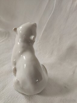 Sběratelská soška Lední medvěd, Lomonosov,SSSR - 4