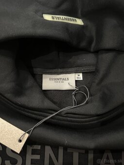 Essentials Mikina (čierna) – veľkosť M, NOVÁ - 4