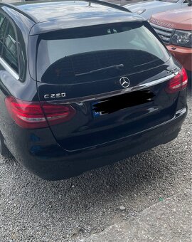 Mercedes-Benz C klasa W205 Zadný difúzor/spodný náraznik - 4