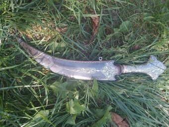 PERZSKA DÝKA DAMSCUS STRIEBRO - 4