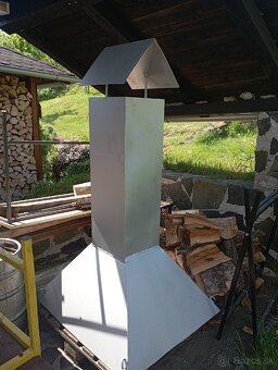 Komín nad gril, dymovod - 4