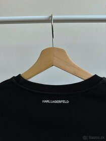 Karl Lagerfeld čierny sveter - 4