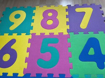 Penové puzzle, čísla - 4