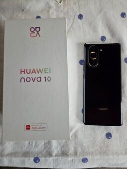 Huawei Nova 10 8/128gb čierny v top stave od nova nosený v p - 4