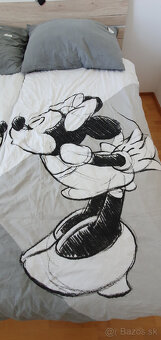 Posteľné obliečky Mickey Mouse+Minnie - 4