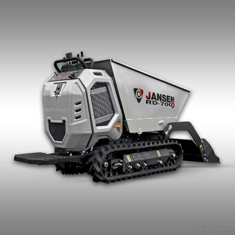 Benzínový minidumper JANSEN RD-700S s lyžicou - 4