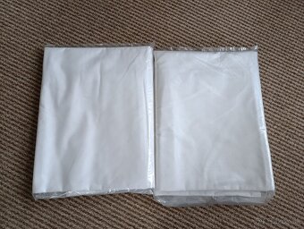 Posteľné obliečky a plachty biele bavlnené - 4