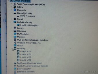 LENOVO IDEAPAD 3 - INTEL N100, 8GB RAM, 120GB SSD, INTEL HD - 4