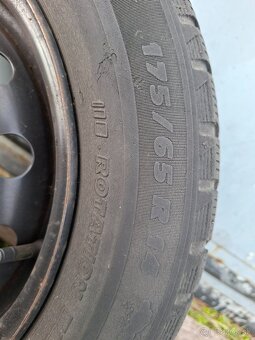 Predám zimné pneumatiky 175/65 R14 - 4