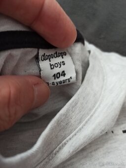 Natelníky a mikina veľ. 98/104 - 4