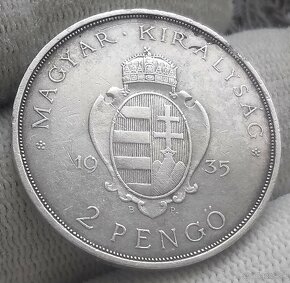 Strieborné mince Maďarska. - 4