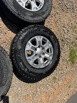 Hliníkové disky Ford Ranger 6x139,7 R16 + zimné na dojazd - 4