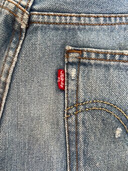 Levi’s modré džínsy 501 - 4