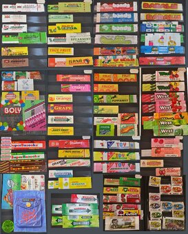 Predám rozsiahlu zbierku obalov zo žuvačiek . - 4