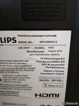 Televizor Philips 49PUS8303/12, PRASKNUTA OBRAZOVKA - 4