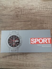 Pánske hodinky - NESTTI smart watch sport 87 sivé - 4