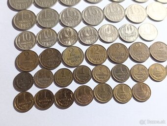 Mince ZSSR 1961-1991 63ks každá iná - 4