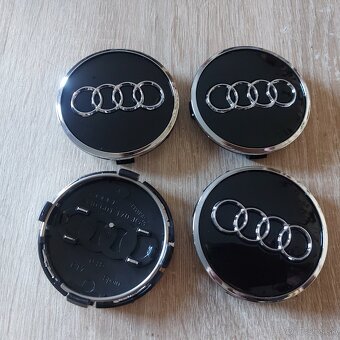 Stredové krytky do elektrónov Audi 61mm/58mm - 4
