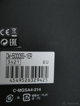 Hodinky Casio G-Shock DW-5000SS-1ER - 4