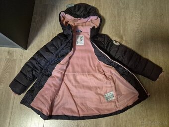 Dievcenska zimna predlzena bunda - 4