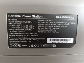 Nabijacia stanica, powerstation Allpowers - 4