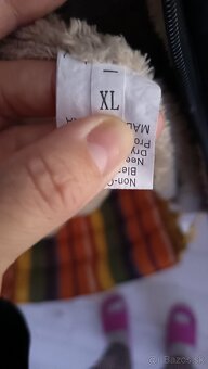 Dámska zimná bunda čierna XL - 4