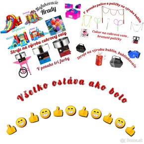 Skákací nafukovací hrad , bodyzorbing , cukrová vata - 4